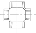 径違いクロス(RCr)