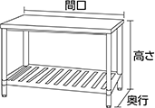 製品サイズ(間口×奥行×高さ)(mm)