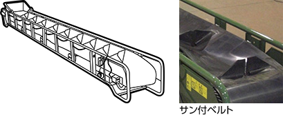 急傾斜タイプ(サン付ベルト)
